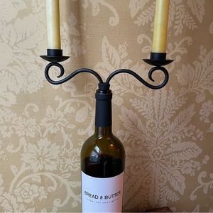 Set of 6 Wine Bottle Candle Holders